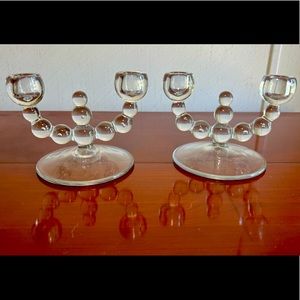 Imperial  Candlewick glass holder